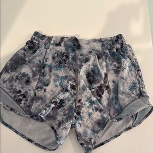 lululemon athletica Gray and Blue Athletic Shorts